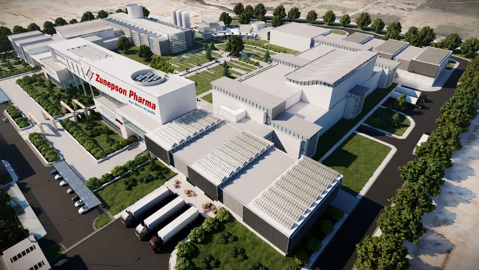 Zunepson Pharma manufacturing unit and production facility